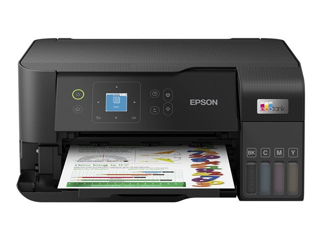 Copia del Epson EcoTank ET-2840 - Stampante multifunzione - colore - ink-jet - ITS - A4 (supporti) - fino a 15 ppm (stampa) - 100 fogli - USB, Wi-Fi - nero