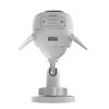 EZVIZ H3 TELECAMERA WI-FI SMART HOME IP 2K DA ESTERNO CON LUCE STROBO E SIRENA 3MP INTELIGENZA ARTIFICIALE VISIONE NOTTURNA A COLORI COMUNICAZIONE BIDIREZIONALE SLOT SCHEDE MICRO SD BIANCO